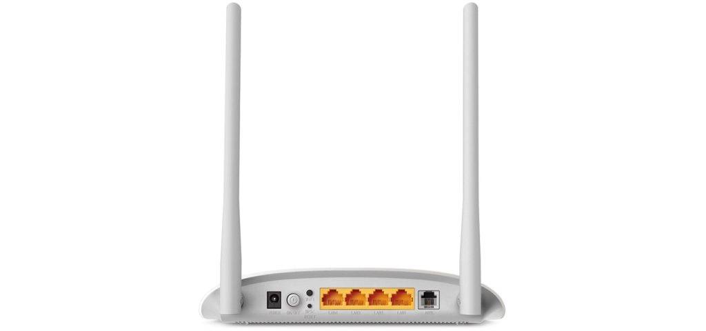 مودم و روتر بی سیم +ADSL2 تی پی لینک مدل TP-Link TD-W8961N (Ver 4.0)