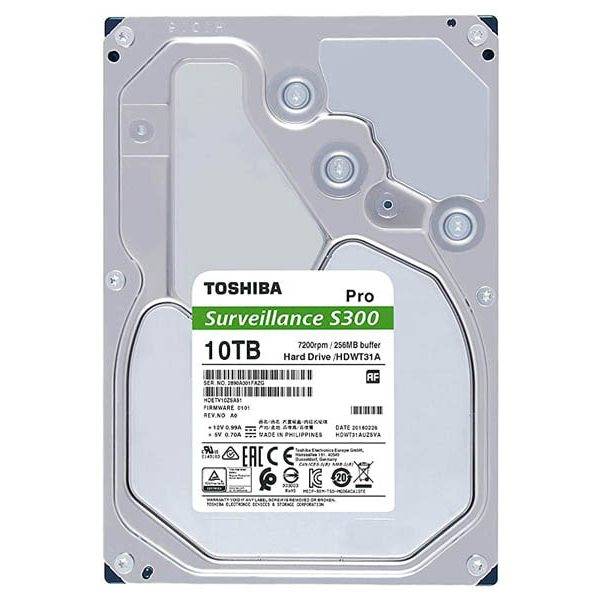 هارد دیسک توشیبا مدل Toshiba Surveillance S300 10TB Pro