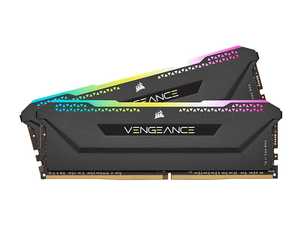 حافظه رم دسکتاپ کورسیر مدل CORSAIR Vengeance RGB Pro SL 32GB DDR4 3200Mhz Dual مشخصات فنی نوع حافظه DDR4 سوکت حافظه DIMM ظرفیت کلی 32 گیگابایت تعداد ماژول 2...